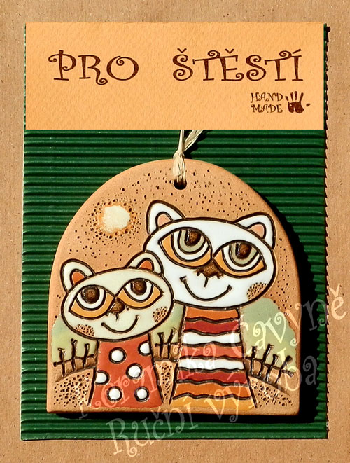 eramická radost - Dvě kočky